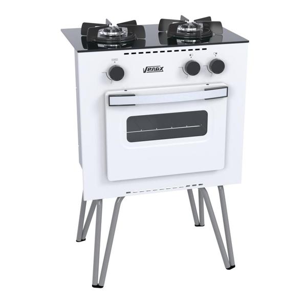 Imagem de Fogao a gas mini cook 2 q branco gas glp