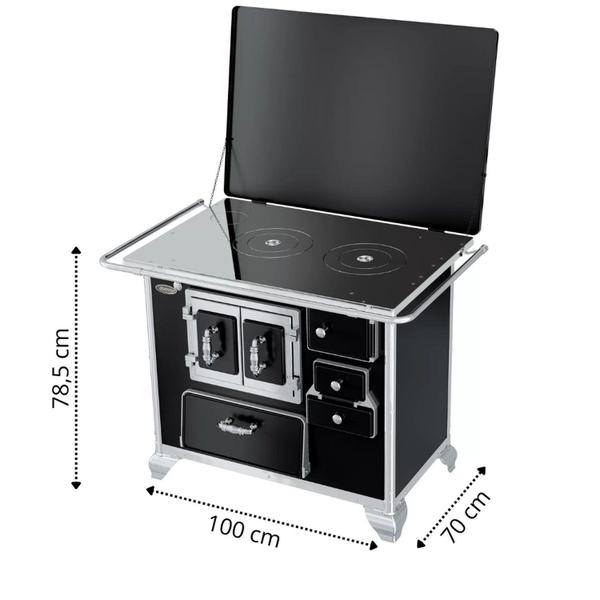 Fogão a Lenha N2 Gabinete Af Porta Dupla L/e - Clarice Eletrodomésticos Imagem de Fogão a Lenha N2 Gabinete Af Porta Dupla L/e
