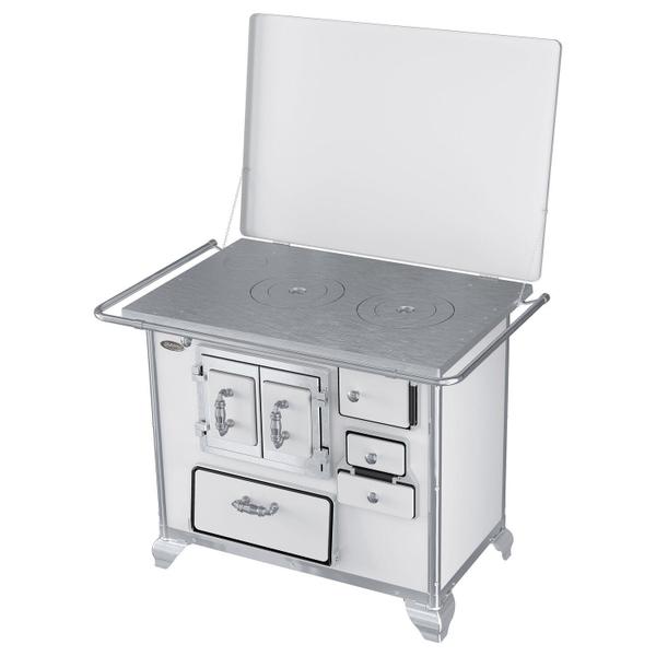 Fogão a Lenha N2 Gabinete Porta Dupla L/e Branco - Clarice Eletrodomésticos Imagem de Fogão a Lenha N2 Gabinete Porta Dupla L/e Branco