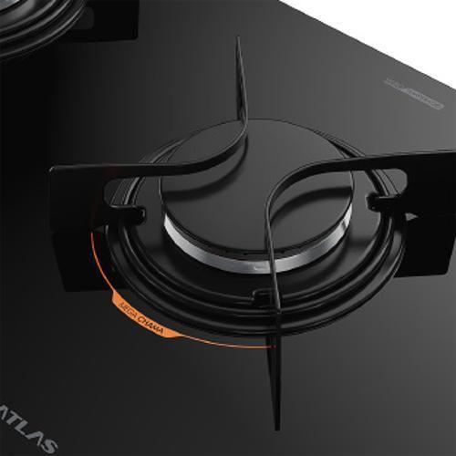 Imagem de Fogão Atlas Utop 5B - Cooktop Glass Preto