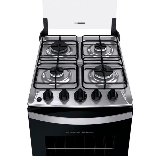 Imagem de Fogão Brastemp 4 bocas Cor inox  BFO4NBR - Bivolt