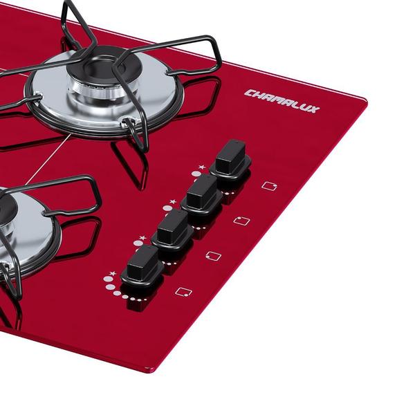 Imagem de Fogão Cooktop 4 Bocas Ultra Chama  - Chamalux