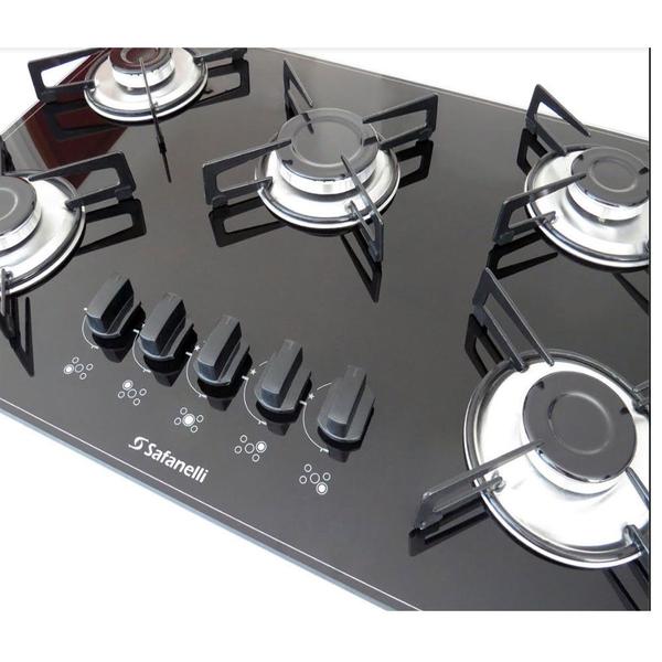 Imagem de Fogão Cooktop 5 Bocas Semplice Safanelli