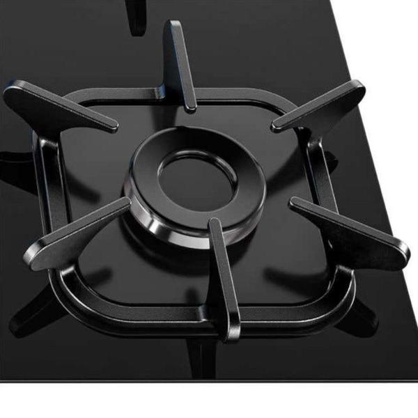 Imagem de Fogão Cooktop a Gás Mueller 601270003 5 Bocas Mesa Vidro Temperado Superautomático Bivolt