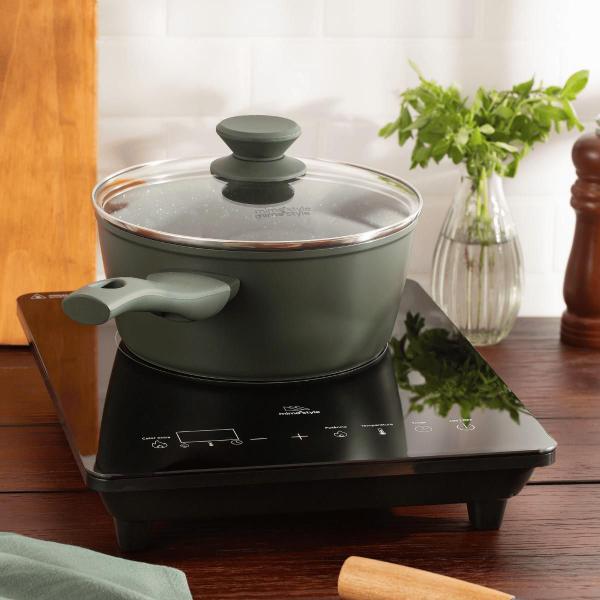 Imagem de Fogão Cooktop De Indução 1 Boca Portátil Smart Touch Mimo Style