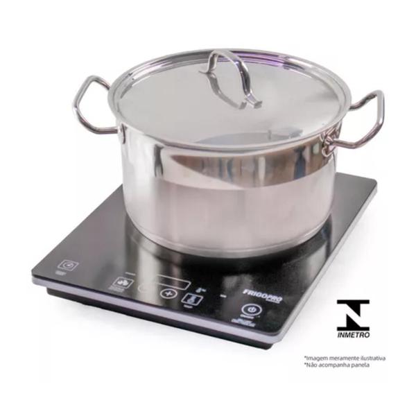 Imagem de Fogão Cooktop De Indução Elétrico De 1 Boca 1300w C1323 220v