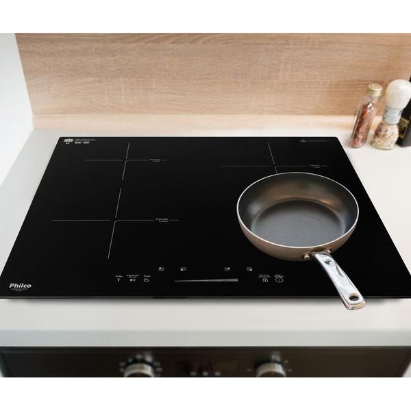 Imagem de Fogão Cooktop De Indução Philco 4 Bocas Pct40P Preto 220v