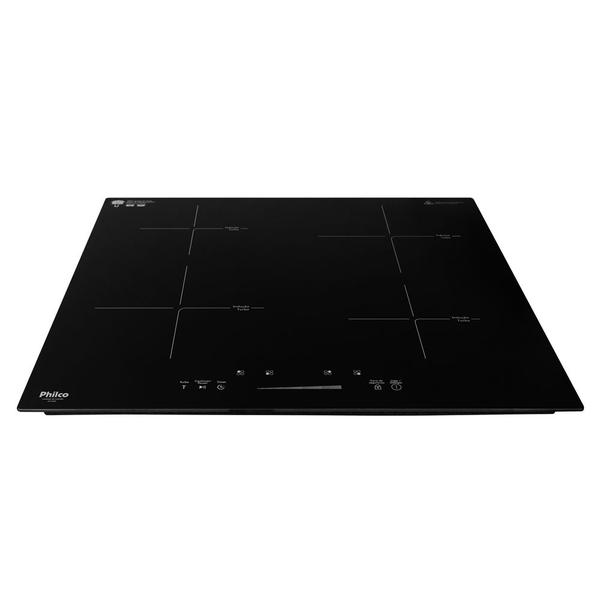 Imagem de Fogão Cooktop De Indução Philco 4 Bocas Pct40P Preto 220v