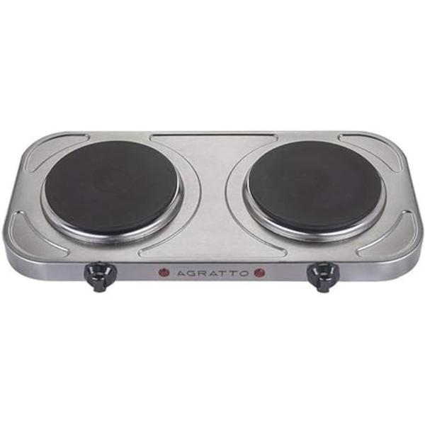 Imagem de Fogão Cooktop  Elétrico 2 Pratos de Mesa 2000W Agratto FM