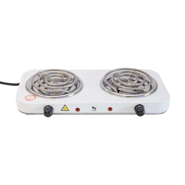 Imagem de Fogão Cooktop Elétrico Fogareiro 2000w 2 Bocas 127v Portátil