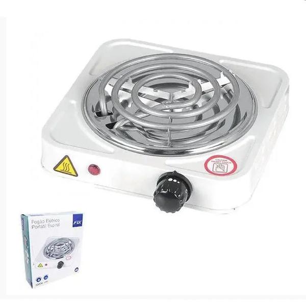 Imagem de Fogão Cooktop Elétrico Portátil Espiral 1 Boca de Mesa