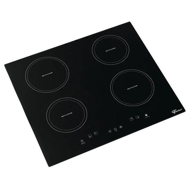 Imagem de Fogão Cooktop Fischer 4Q Por Indução Mesa Vitrocerâmica 220V