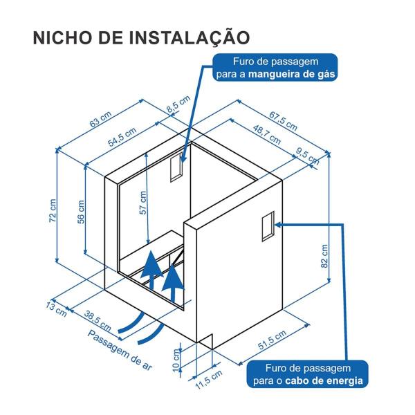 Imagem de Fogao de Embutir 4 Bocas Venax Gaudi Prisma Vitreo Bl Pink Gas Glp