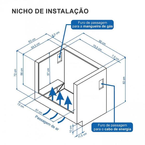 Imagem de Fogao de Embutir 5 Bocas Venax Gaudi Prisma Vitreo Bl Venax