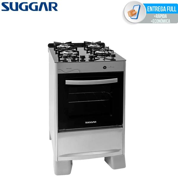 Fogão De Piso 4 Bocas Mesa Vidro Neo Glass Suggar Bivolt Fogão De Piso 4 Bocas Mesa Vidro Neo Glass Suggar Bivolt