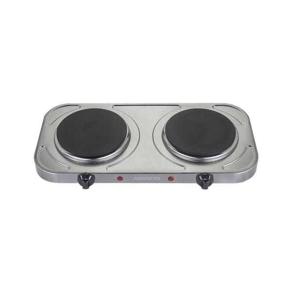 Imagem de Fogão elétrico cooktop duplo FM aço inoxidável 127V Cód. 1510