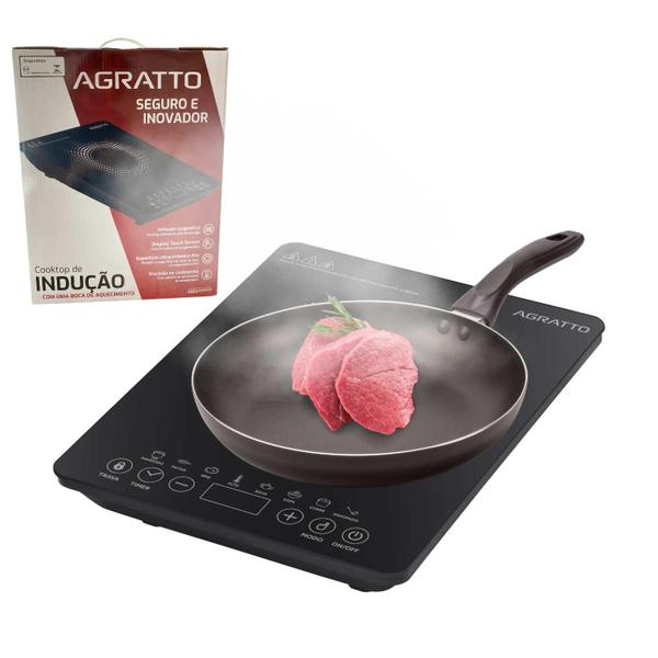 Imagem de Fogão Elétrico Cooktop Indução Magnética Portátil 1 Boca