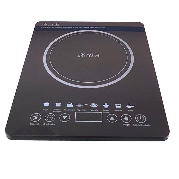 Imagem de Fogão Elétrico Cooktop Indução Vidro cerâmico Touch 220Volts