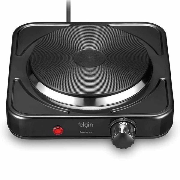 Fogão elétrico de mesa 1 prato 1.000 watts - Cook For You - Elgin Fogão elétrico de mesa 1 prato 1.000 watts - Cook For You - Elgin