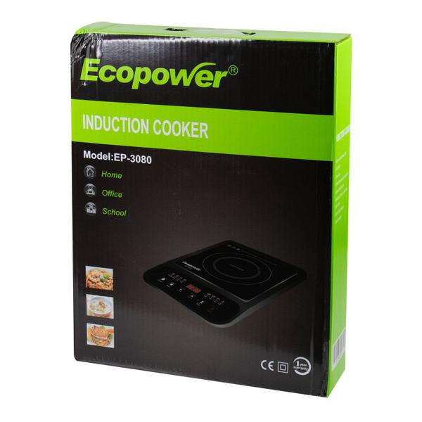 Imagem de Fogao Eletrico Ecopower EP-3080 - 2000W - 1 Boca - Inducao - 220V - Preto