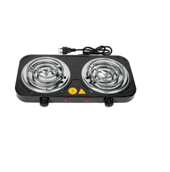 Imagem de Fogão Elétrico Fogareiro Portátil Cooktop 2000w 110v 2 Bocas - Startools