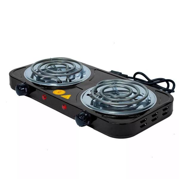 Imagem de Fogao Eletrico Portatil Relinx 2 Bocas Cooktop 2000W 127V