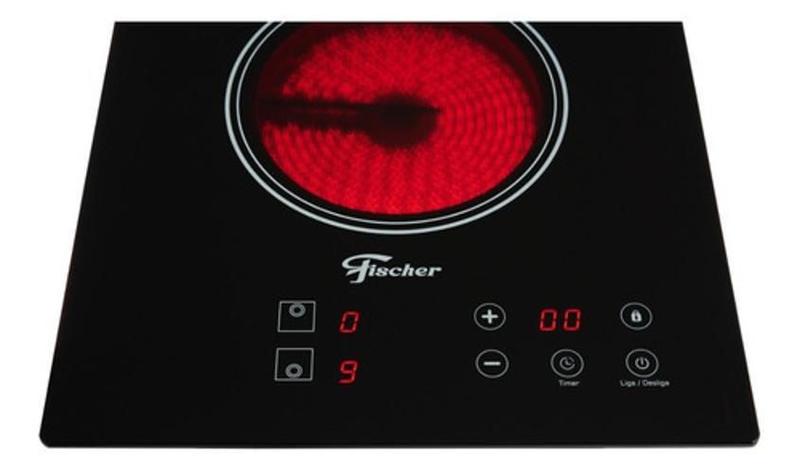 Fogão Elétrico Touch Cooktop 2 Bocas Ideal Studio Fischer Imagem de Fogão Elétrico Touch Cooktop 2 Bocas Ideal Studio Fischer