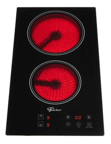 Fogão Elétrico Touch Cooktop 2 Bocas Ideal Studio Fischer Imagem de Fogão Elétrico Touch Cooktop 2 Bocas Ideal Studio Fischer
