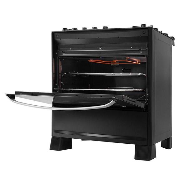 Fogão FGVMTG511PT Master Grill 5 Bocas Suggar Preto 110V Imagem de Fogão FGVMTG511PT Master Grill 5 Bocas Suggar Preto 110V