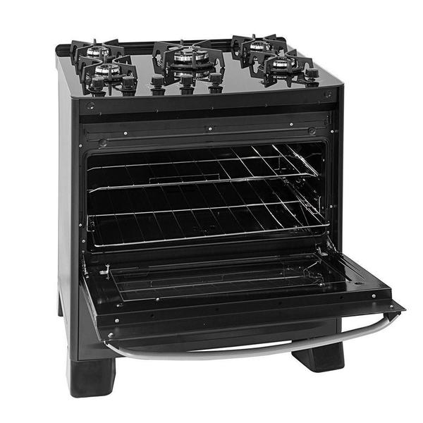 Fogão FGVMTG511PT Master Grill 5 Bocas Suggar Preto 110V Imagem de Fogão FGVMTG511PT Master Grill 5 Bocas Suggar Preto 110V