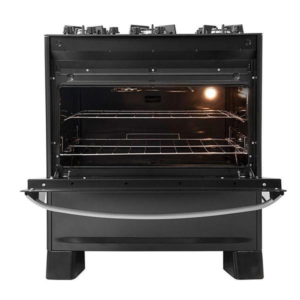 Fogão FGVMTG511PT Master Grill 5 Bocas Suggar Preto 110V Imagem de Fogão FGVMTG511PT Master Grill 5 Bocas Suggar Preto 110V