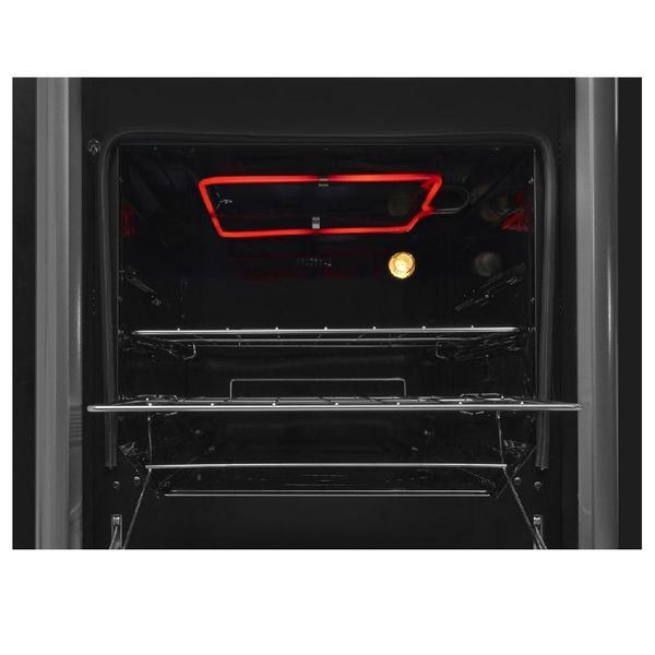 Imagem de Fogão Fischer Gran Cheff De Embutir 4 Bocas Silver Mesa De Vidro Preto 127V