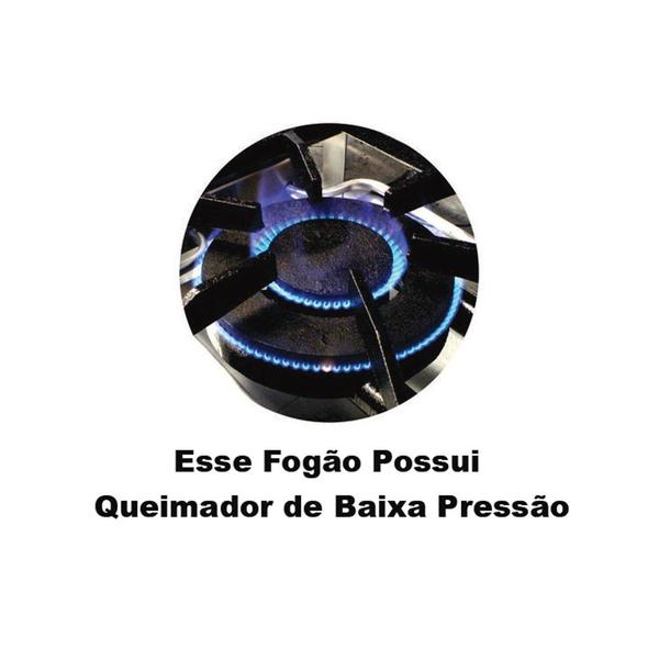 Imagem de Fogao Industrial 2 Bocas 30x30 com Forno Economy