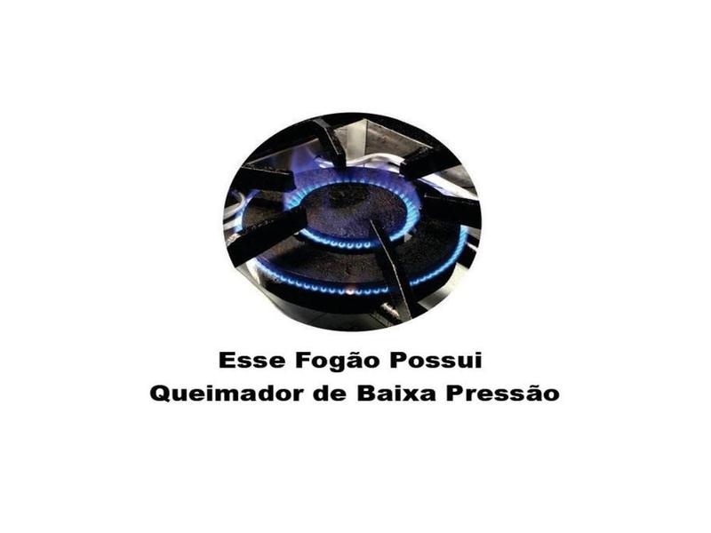 Imagem de Fogão Industrial 2 Bocas Baixa Pressão Sem Forno Economy