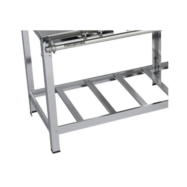 Fogão Industrial 4 Bocas em Linha 40x40 Luxo Aço Inox Metalmaq Imagem de Fogão Industrial 4 Bocas em Linha 40x40 Luxo Aço Inox Metalmaq