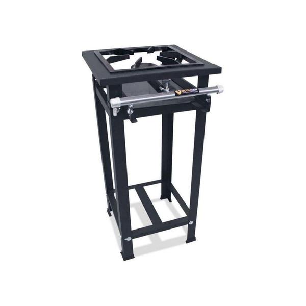 Fogão Industrial P5 1 Boca Baixa Pressão QS - MetalFour Imagem de Fogão Industrial P5 1 Boca Baixa Pressão QS - MetalFour