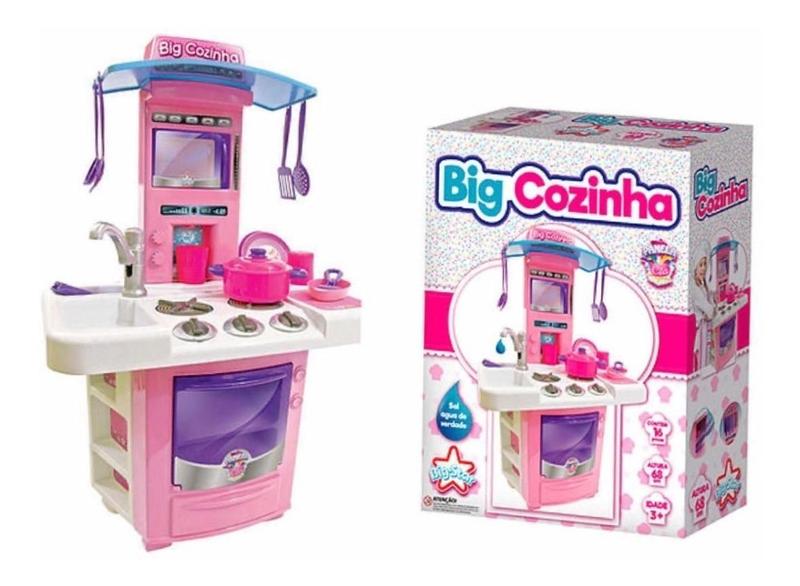 Imagem de Fogão Infantil Brinquedo De Menina Panelinha Oferta