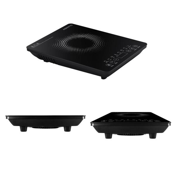 Imagem de Fogão Portátil Elétrico Touch Cooktop Indução ACKI01I - 02 Preto 1 Boca 1200W 220V AGRATTO 14465