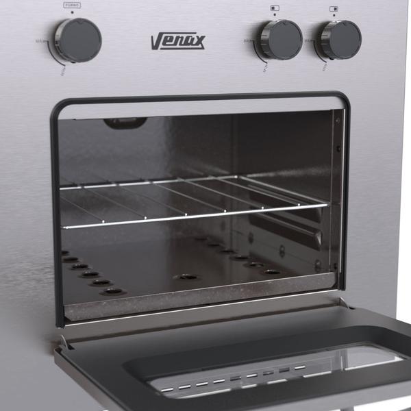 Imagem de Fogão Portátil Venax Mini Cook 2 Bocas a Gas Inox