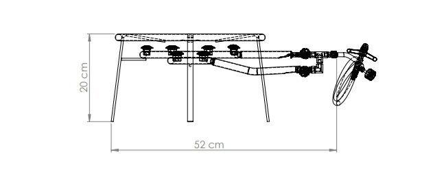 Imagem de Fogareiro 2 x 1 Zincado P/Disco e Panela Papaléguas 35cm