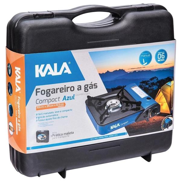 Imagem de Fogareiro acendimento automático Azul - Kala