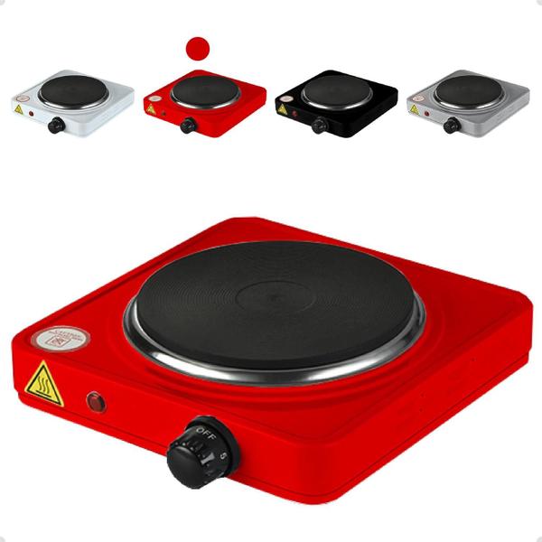 Imagem de   Fogareiro Elétrico Cooktop De Indução Portátil 1200w Camping Linha Premium