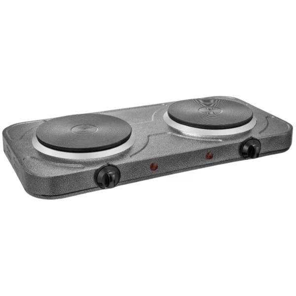 Imagem de Fogareiro Fogão Cooktop Elétrico Duas Bocas Chapa 110v Portatil 2000w