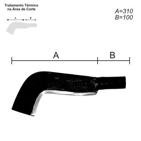 Imagem de Foice Forjada Uberlandia 2,5 - Bellotto