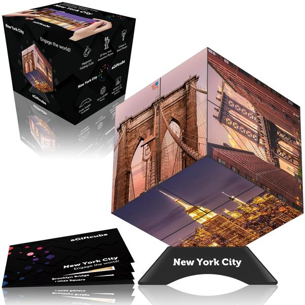 Imagem de Folding Infinity Cube AgiftCube Nova York com 10 fotos