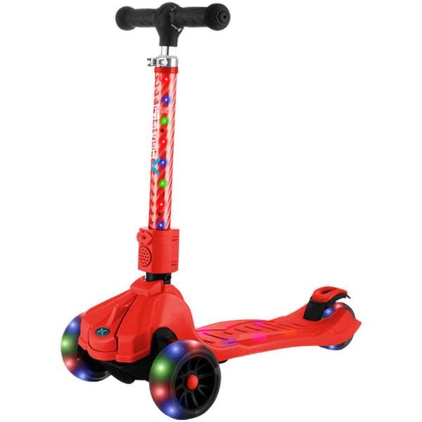 Imagem de Folding Kick Scooter Hover-1 Ziggy para crianças de 5 anos ou mais, vermelho