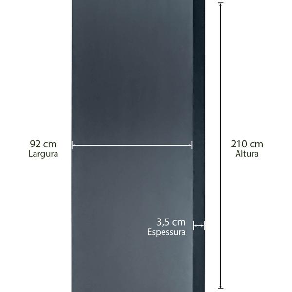 Imagem de Folha de Porta Lisa 210cmx92cmx3,5cm Casablanca