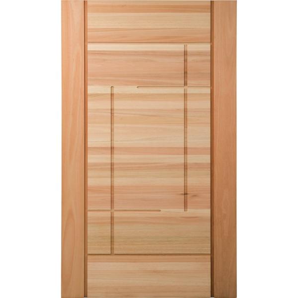 Imagem de Folha de Porta Maciça 210x120cm Eucalipto PM92 Moderne Cruzeiro Portas