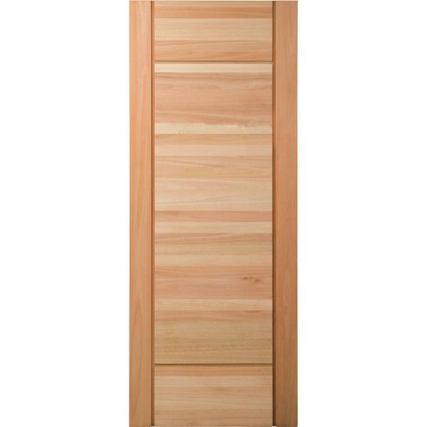 Imagem de Folha de Porta Maciça 210x80cm Eucalipto PM95 Clean Cruzeiro Portas