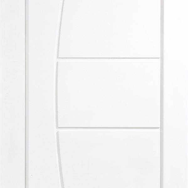 Imagem de Folha de Porta Maciça 210x92cm Eucalipto Pm78 Solar Cruzeiro Portas Fundo Primer Branco